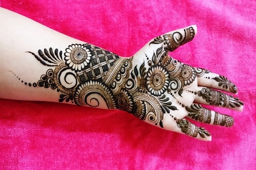 Indo Arabic Mehndi 1