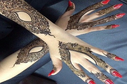 Indo Arabic Mehndi 4