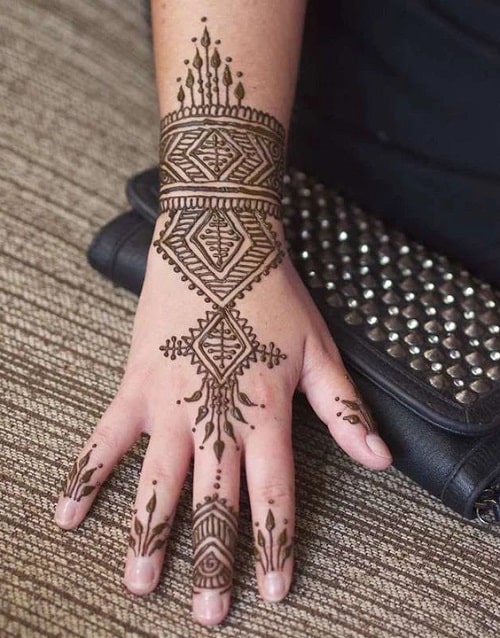 Moroccan Mehandi Designs 2