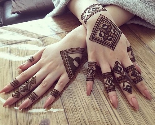 Moroccan Mehandi Designs 6