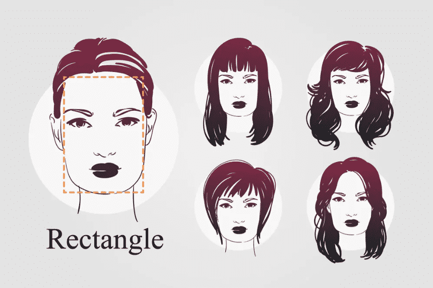 Rectangle Face Shape