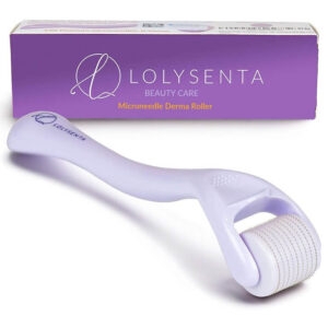 Lolysenta-Derma-Roller-0.25mm-Titanium-Microneedle-Roller