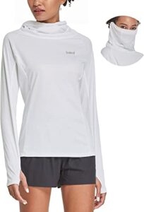 BALEAF Women's Hiking Long Sleeve Shirts with Face Cover