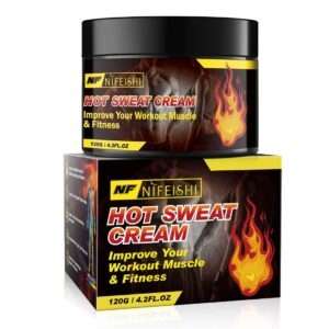 Hot Sweat Cream, Fat Burning Cream for Belly, Slim Shaping Workout Enhancer Gel 