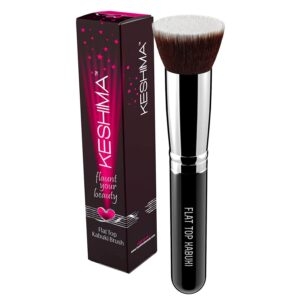 Flat Top Kabuki Foundation Brush By KESHIMA 