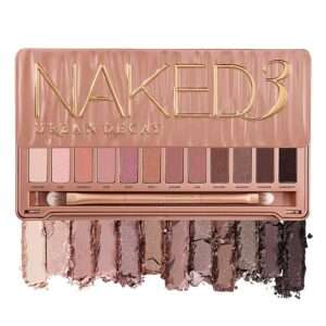 Urban Decay Naked3 Eyeshadow Palette, 12 Versatile Rosy Neutral Shades