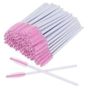 AKStore 100 PCS Disposable Eyelash Brushes