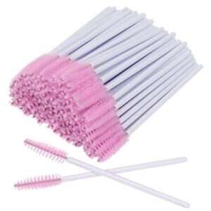 AKStore 100 PCS Disposable Eyelash Brushes