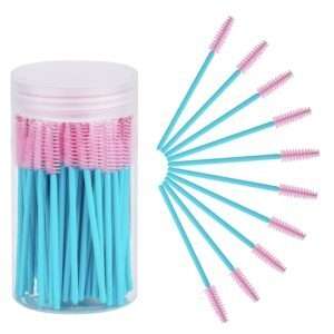 Cuttte 100pcs Disposable Mascara Brushes