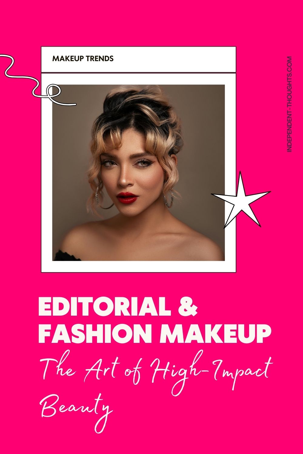 high fashion editorial makeup looks