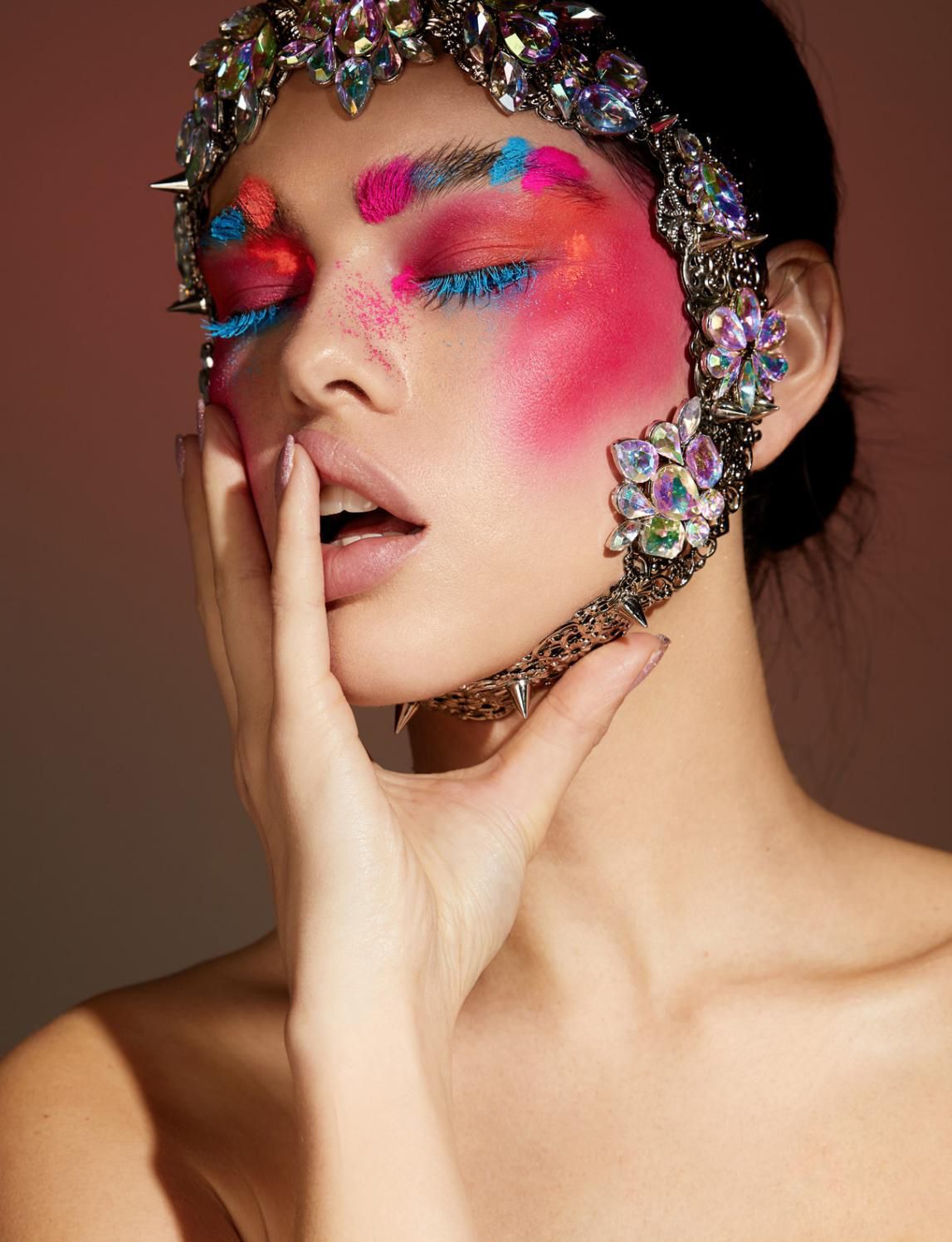 behind-the-scenes fashion shoot prep